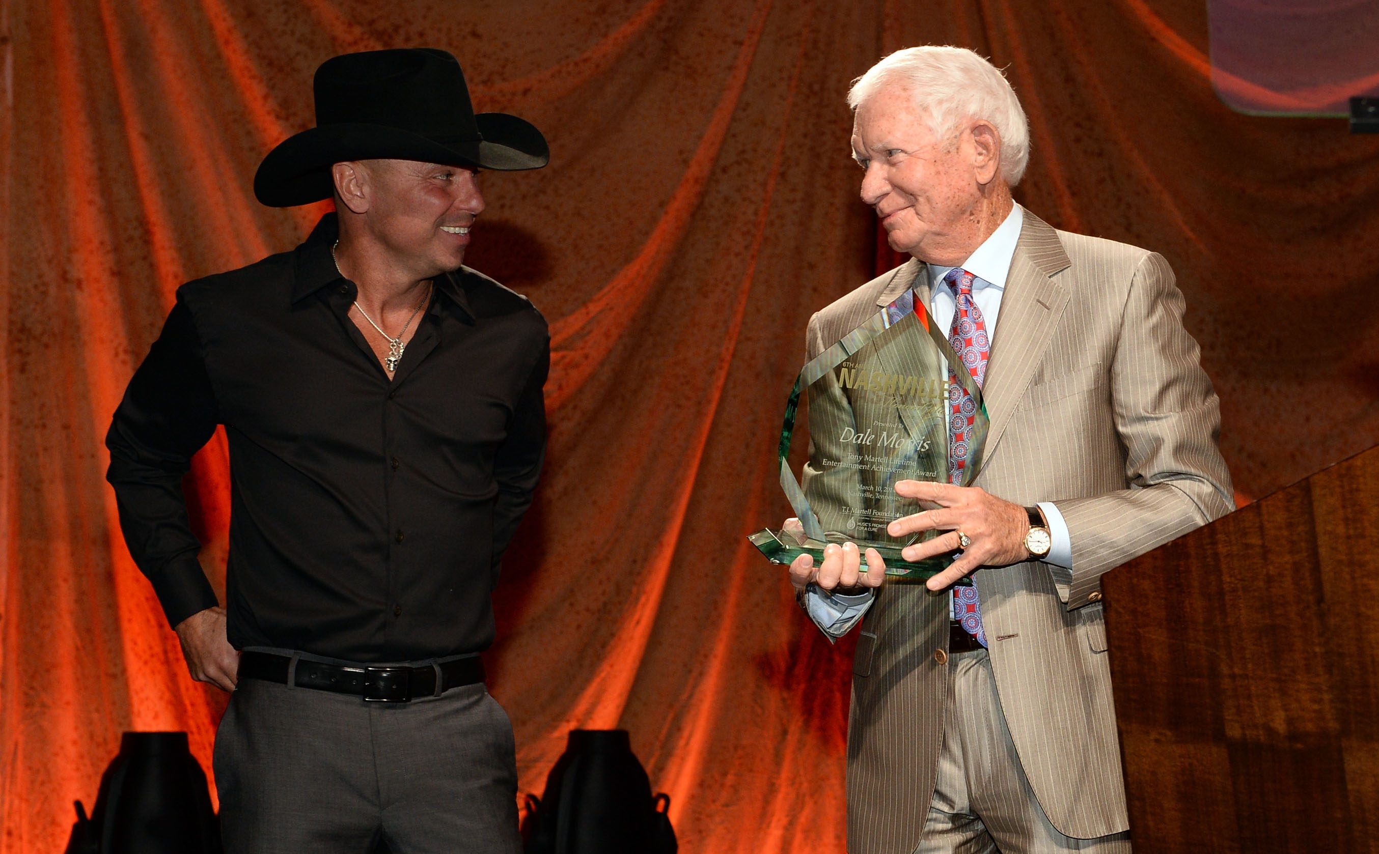 Source-feed image associated with Dale Morris, Titan of Nashville Management Who Forged Superstar Careers for Kenny Chesney and Alabama, Dies at 89
