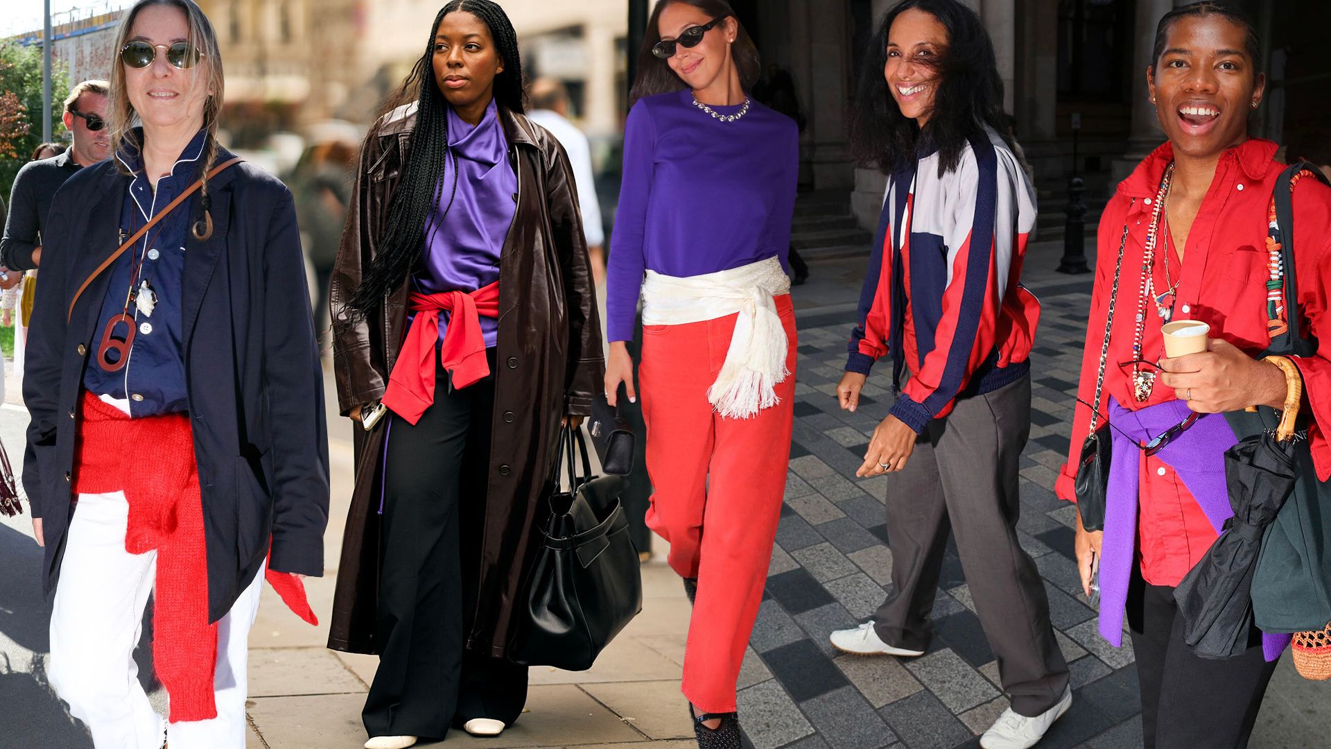 Image from linked report: How to Wear Purple and Red: 6 Chic Outfit Ideas to Try This Fall