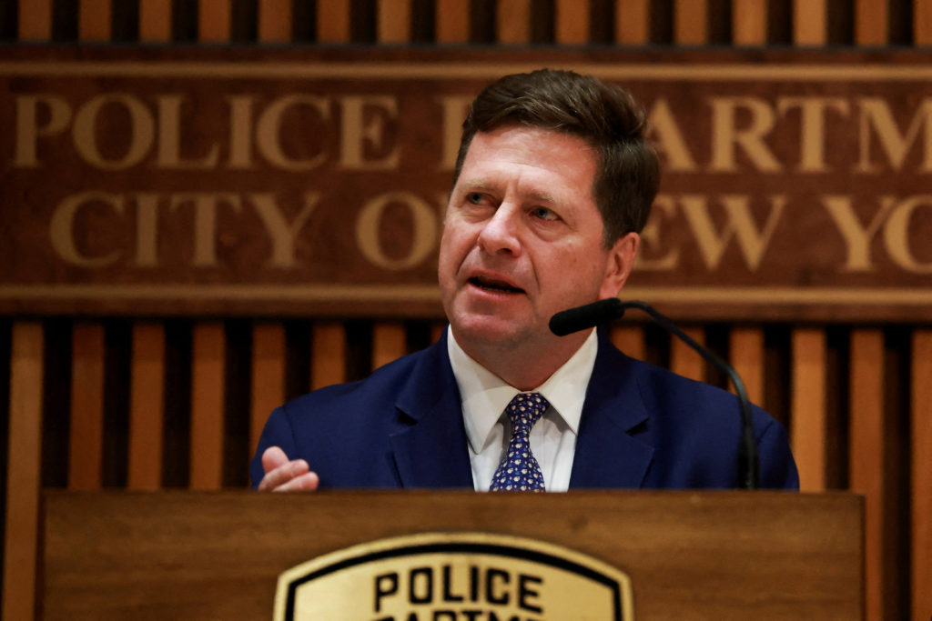 Source-feed image associated with WATCH LIVE: Jay Clayton testifies at confirmation hearing for national intelligence director