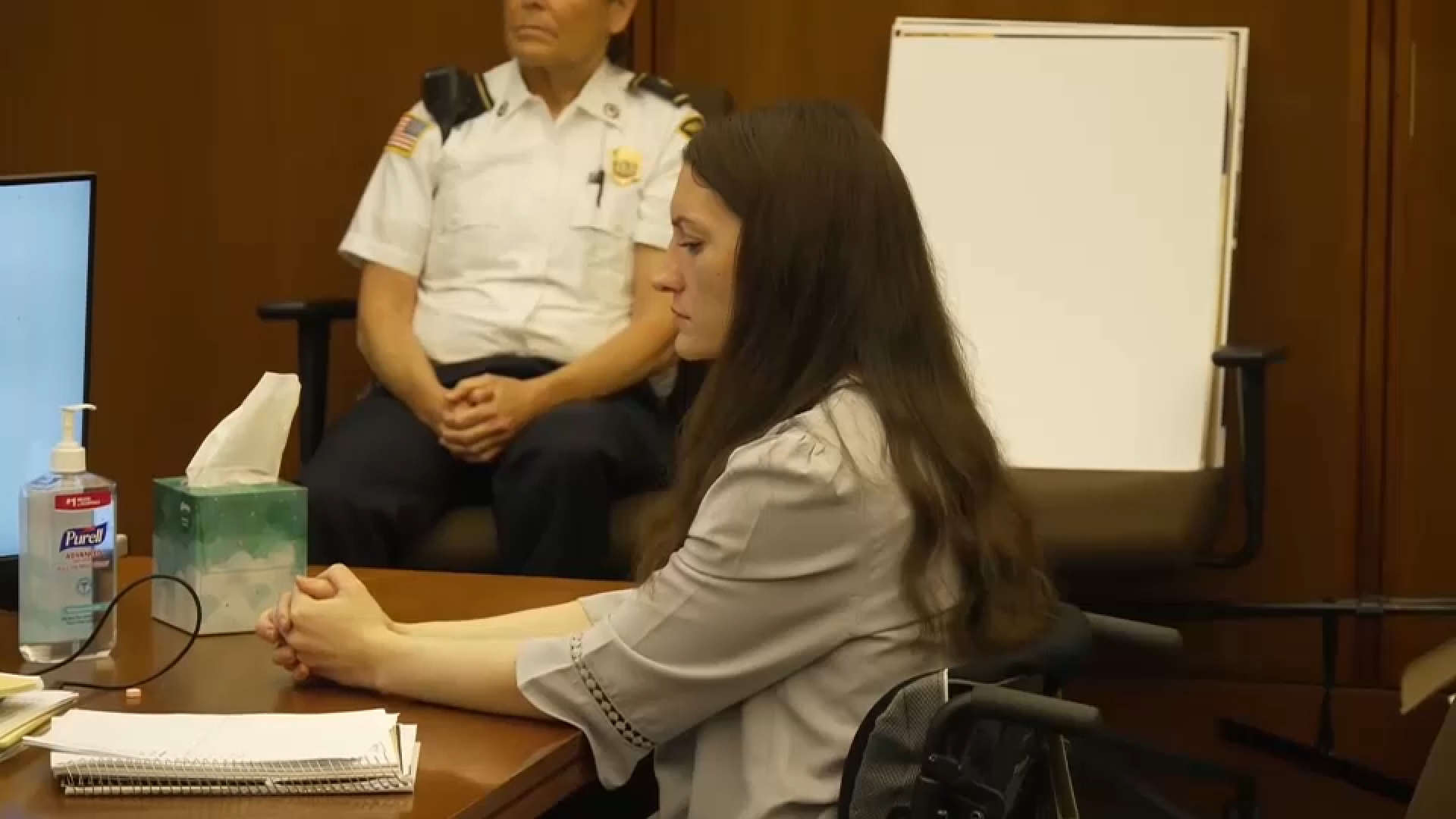 Source-feed image associated with After Lindsay Clancy killed her 3 children, first responders tell a jury what they found