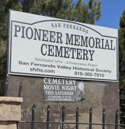 Source-feed image associated with See Ed Wood's 'Plan 9 From Outer Space' at the Sylmar cemetery where it was filmed