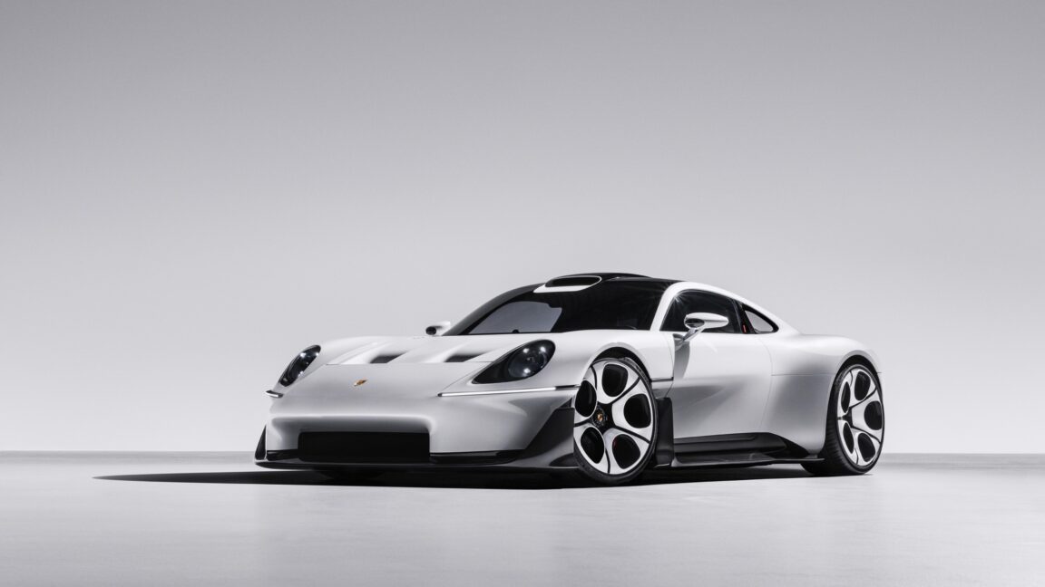 Image from linked report: Above the 911? Porsche previews a new mid-engined supercar.