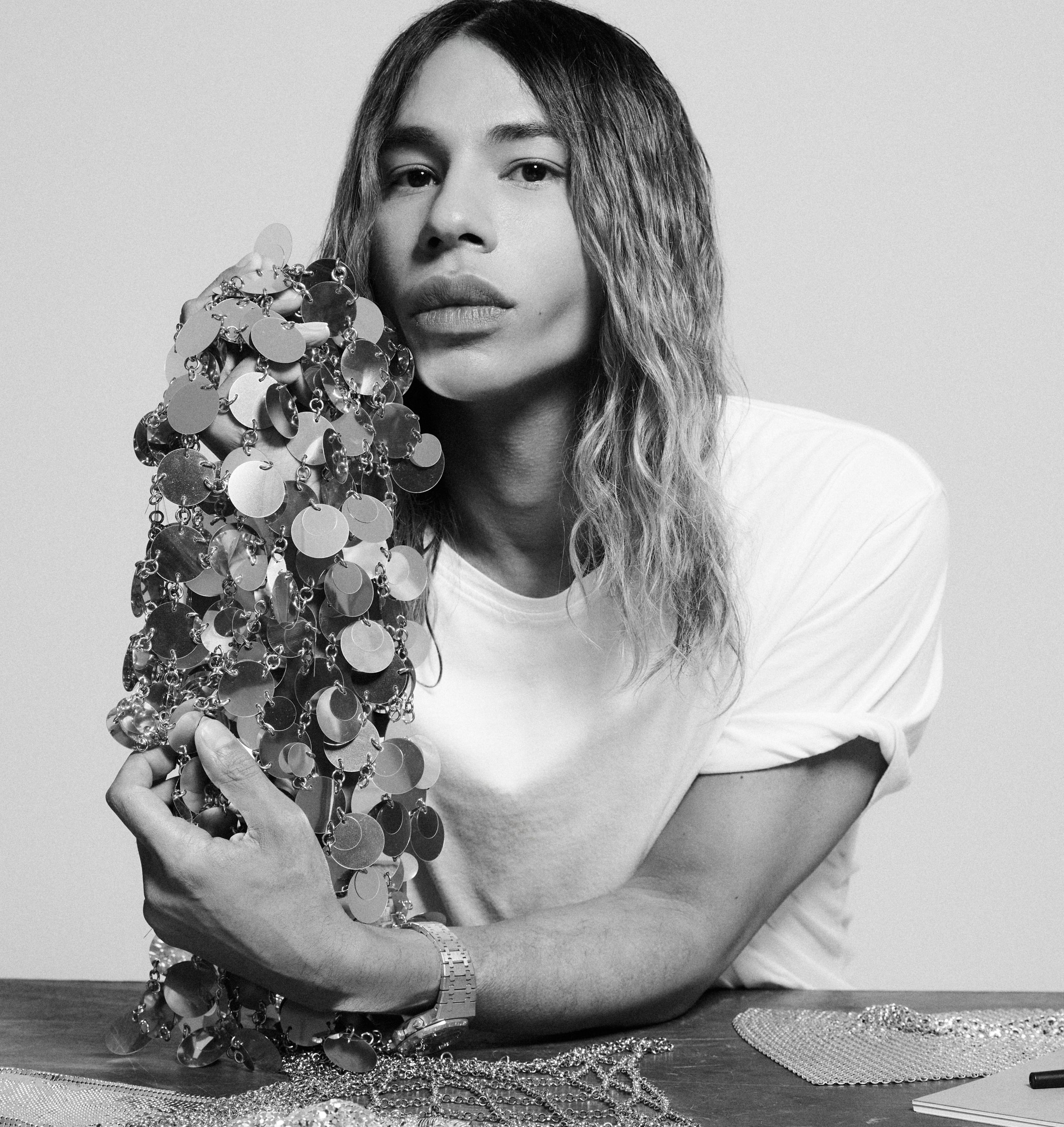 Source-feed image associated with Rabanne Names Olivier Rousteing Creative Director