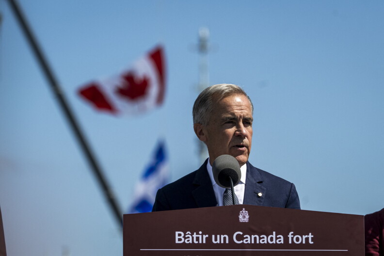 Source-feed image associated with Canada announces retaliatory tariffs on the US as the countries' trade fight deepens
