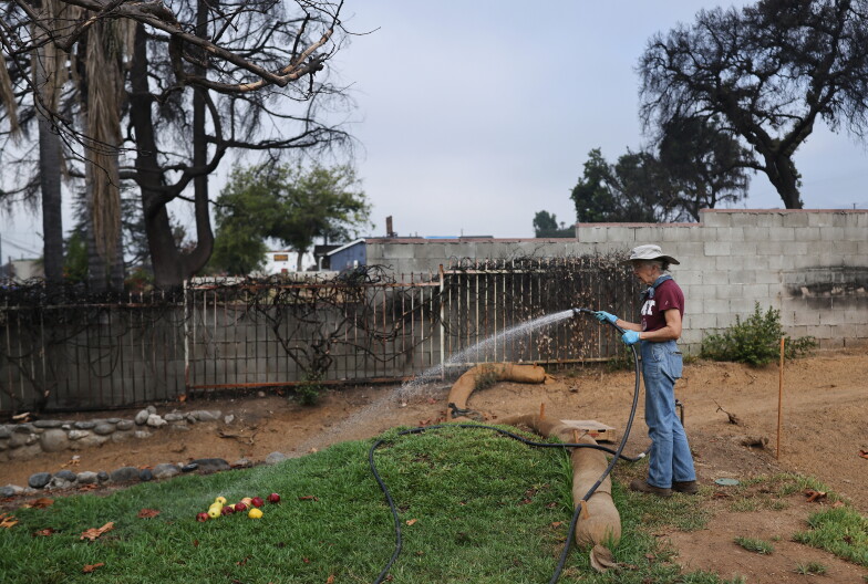 Source-feed image associated with LA County approves soil remediation for Altadena houses that survived the fires