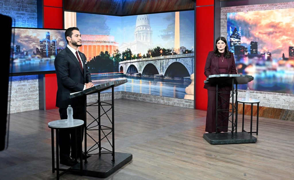 Source-feed image associated with Fact-checking Abdul El-Sayed and Haley Stevens' claims ahead of the Michigan Democratic Senate primary