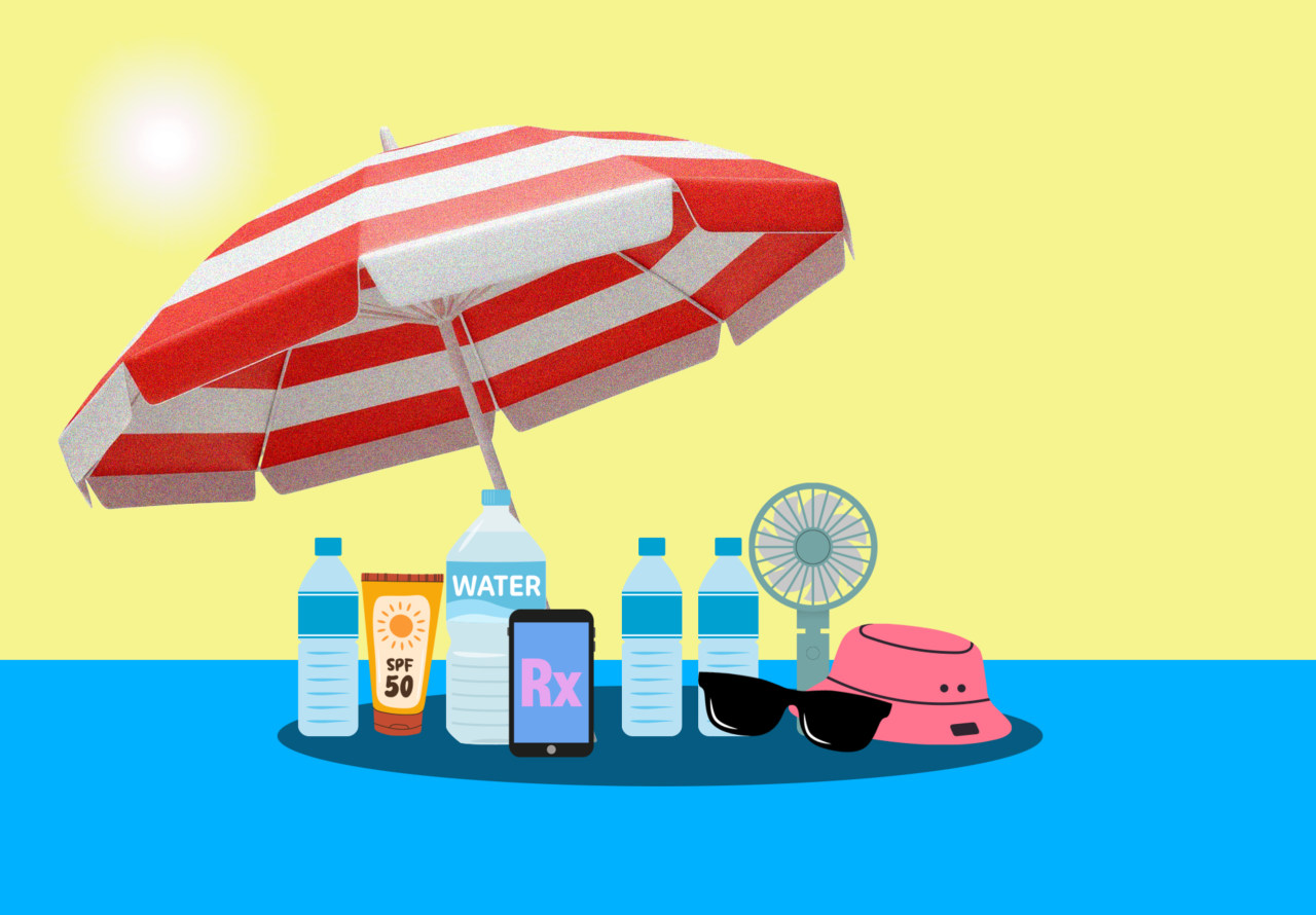 Source-feed image associated with How to stay healthy in a heat wave — and medicines that put you at risk for heat exhaustion