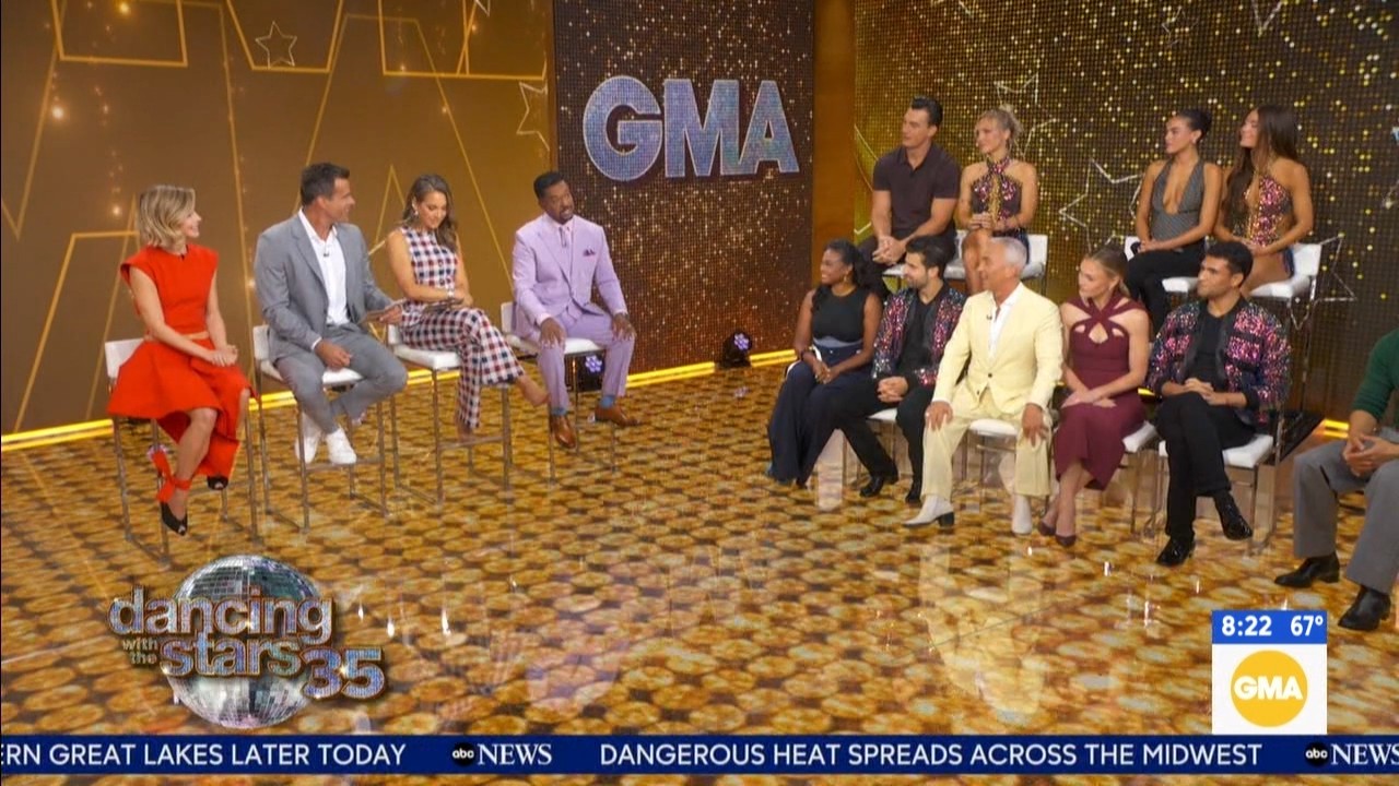 Source-feed image associated with Meet the celebrities vying for the mirrorball trophy on 'Dancing with the Stars' season 35!