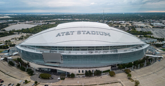 Source-feed image associated with Drones Banned from Flying Over Dallas Stadium During World Cup Matches