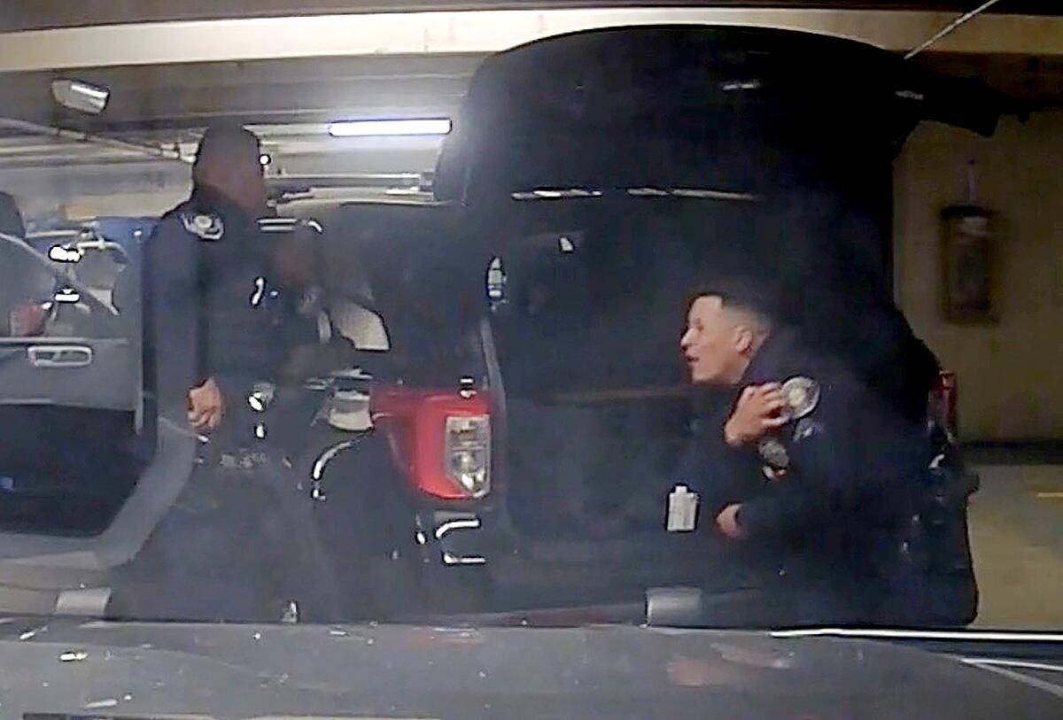 Source-feed image associated with Fresh evidence leads to new probe of Pasadena cop-on-cop 'horseplay' shooting, chief says