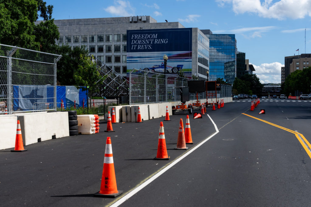 Source-feed image associated with D.C. prepares to host IndyCar street race as part of Trump's Freedom 250 celebrations
