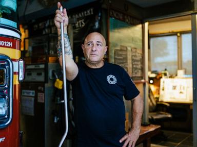 Source-feed image associated with A NYC firehouse was first to respond on 9/11. 25 years on, Sal Argano is the last still on staff
