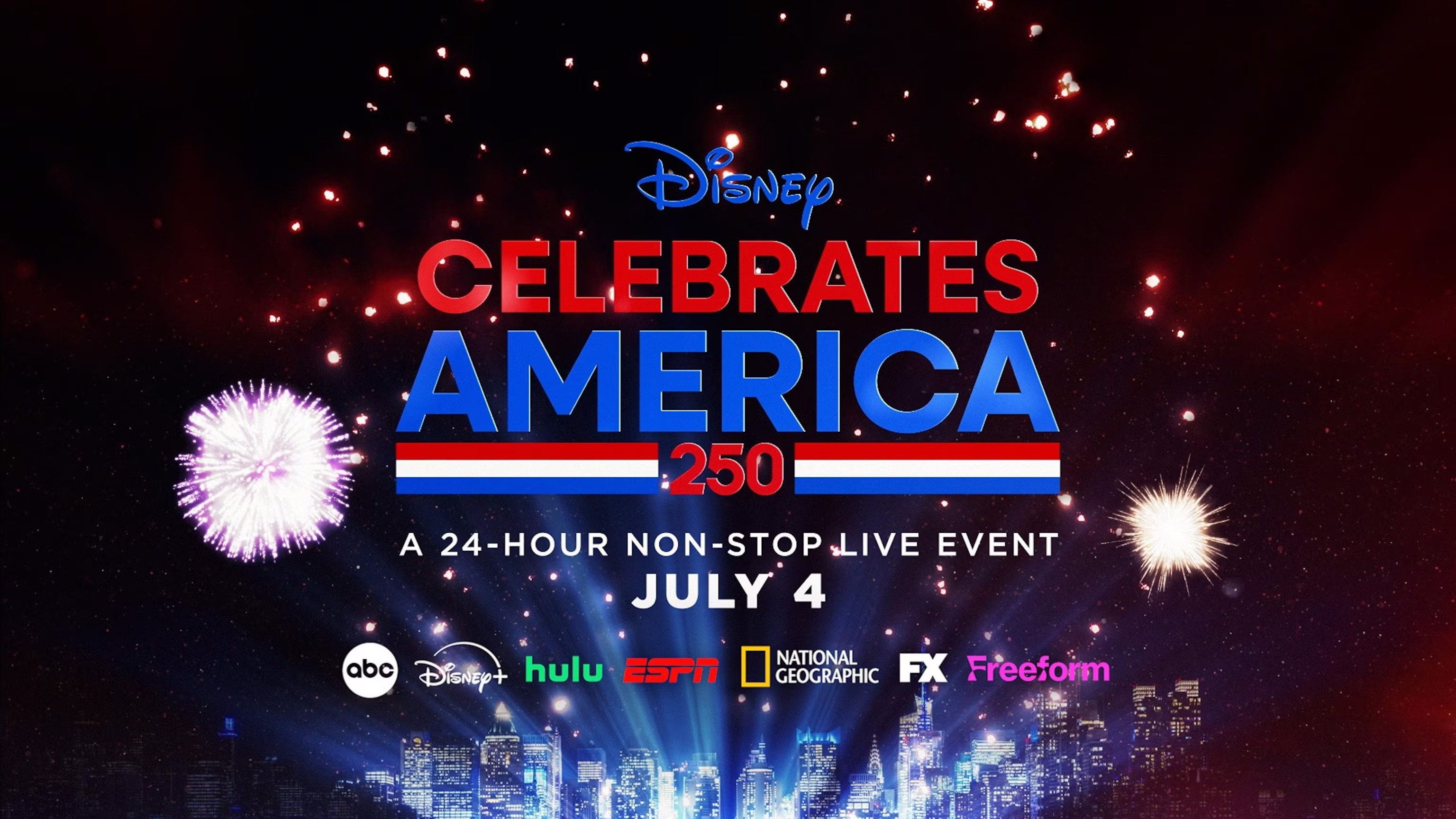 Source-feed image associated with Disney Celebrates America: What to expect on July 3 and 4 as ABC marks America's 250th anniversary