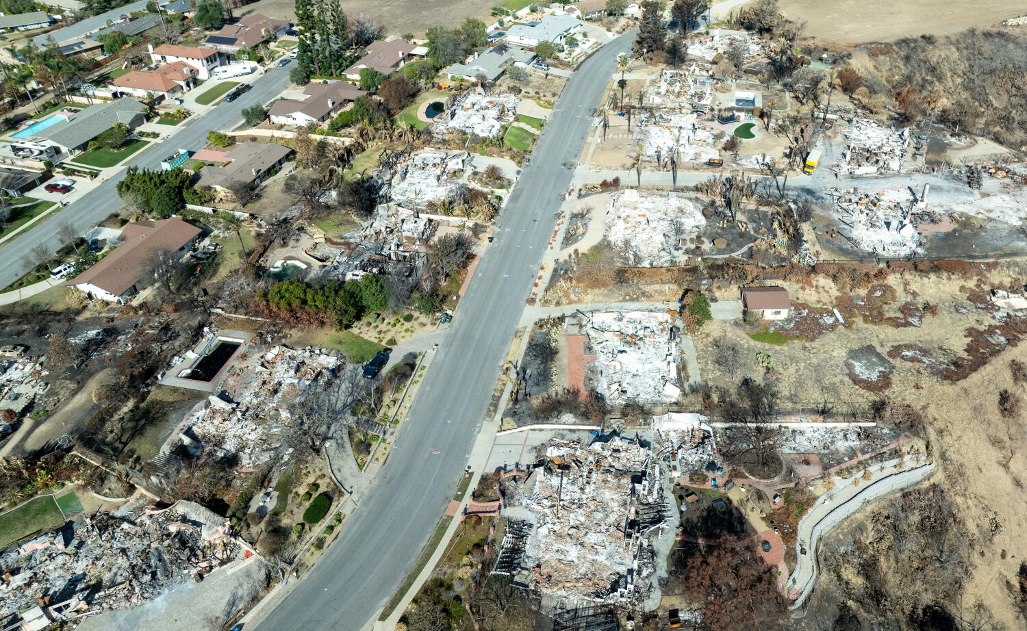 Image from linked report: Climate change is weakening Santa Ana winds — but won't save SoCal from devastating fires