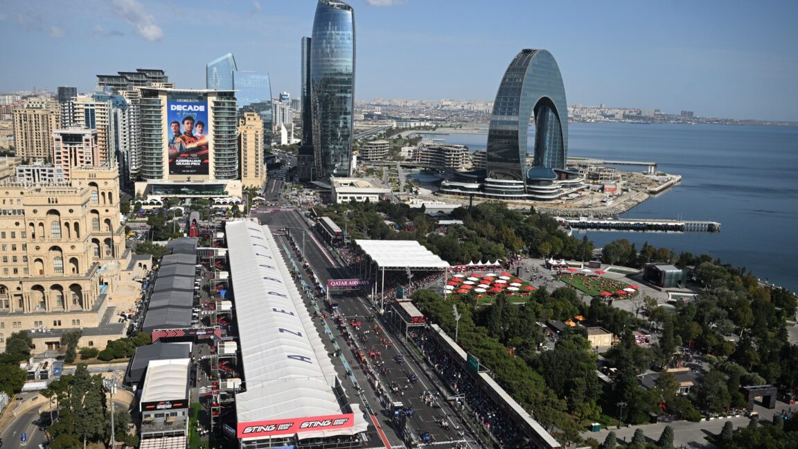 Image from linked report: F1 in Azerbaijan: That was almost a close-run thing