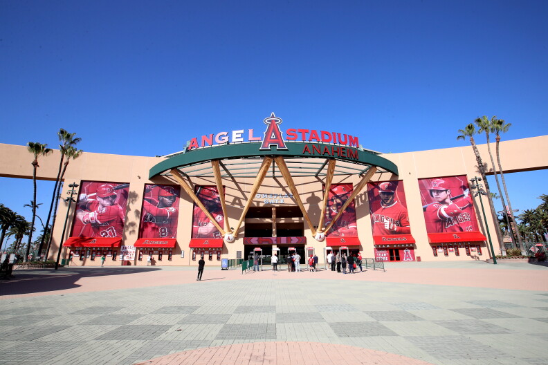 Source-feed image associated with MLB’s Los Angeles Angels to be sold to Rams, Arsenal owner Stan Kroenke