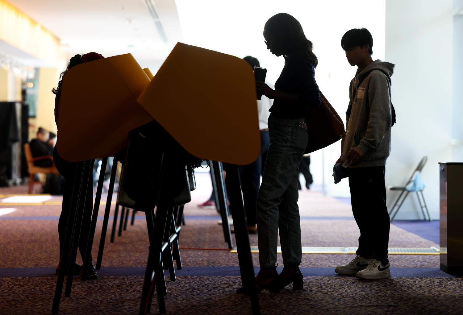 Source-feed image associated with A California gender gap: Young Latinas want to fight Trump more than Latinos, study finds