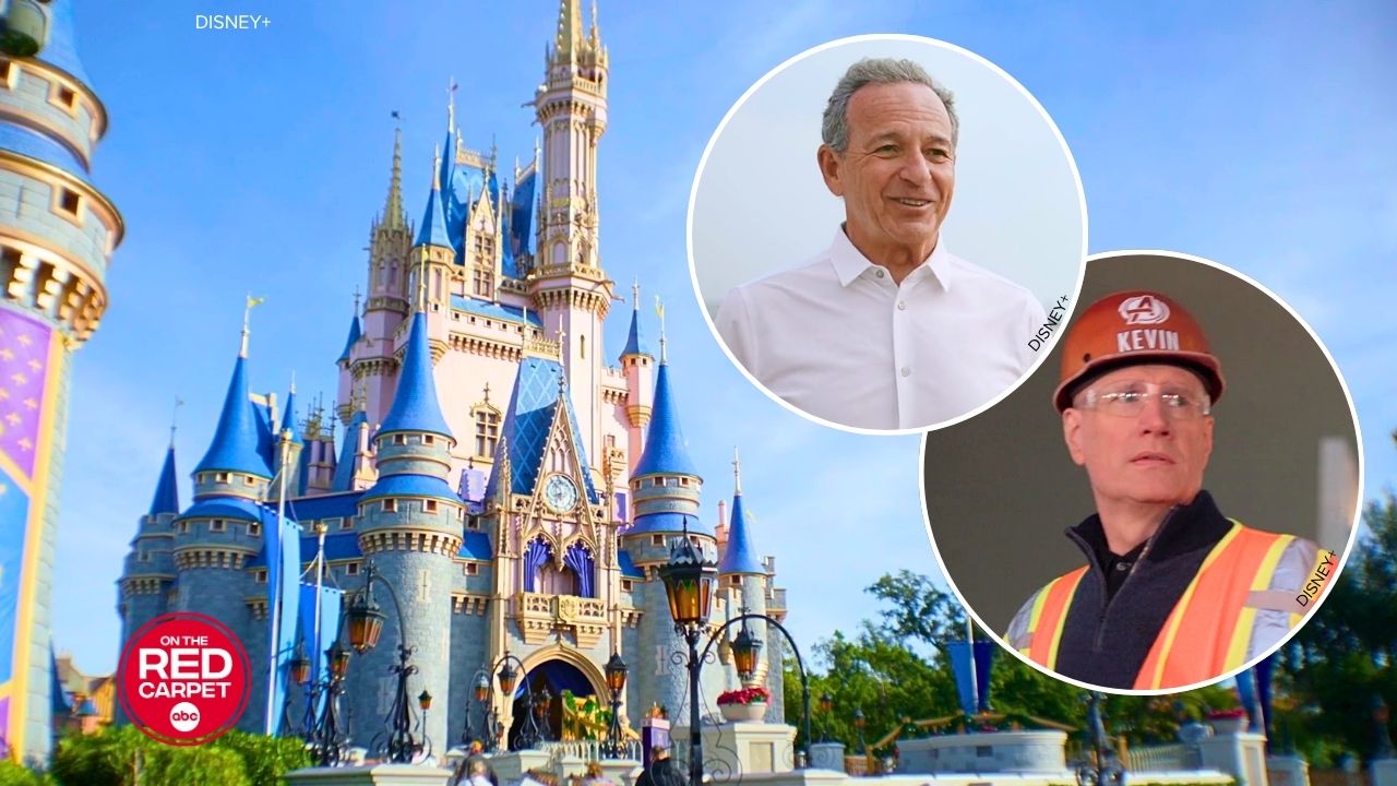 Source-feed image associated with 'Disney Worldbuilders' reveals the story behind Disney parks with Bob Iger, Kevin Feige and more