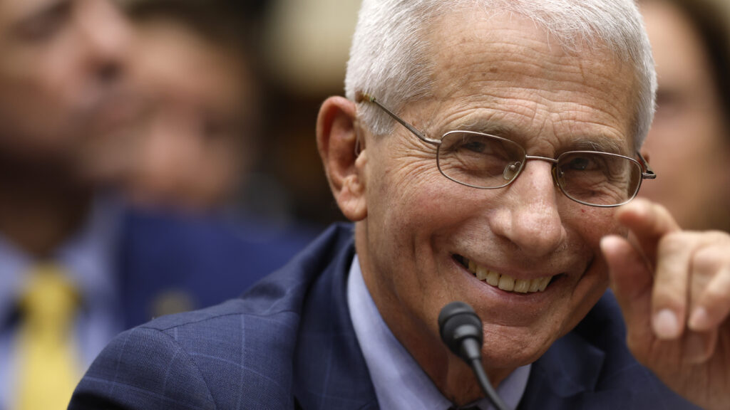 Source-feed image associated with STAT+: Fauci speaks, and writes