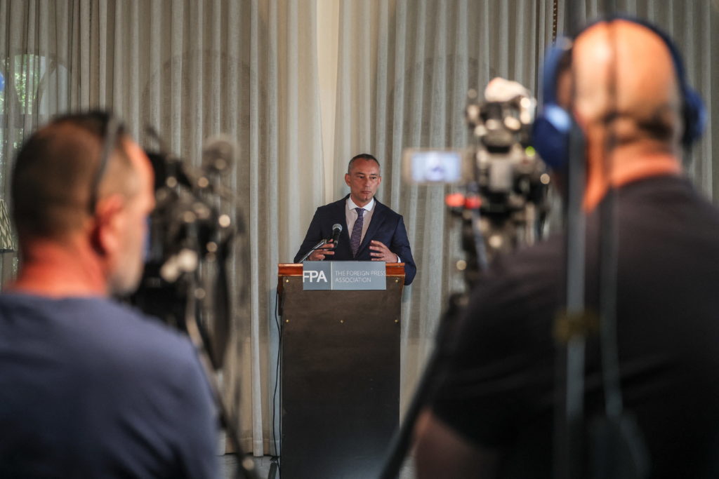 Source-feed image associated with Board of Peace envoy meets with Netanyahu on Gaza disarmament deal, urges halt to strikes
