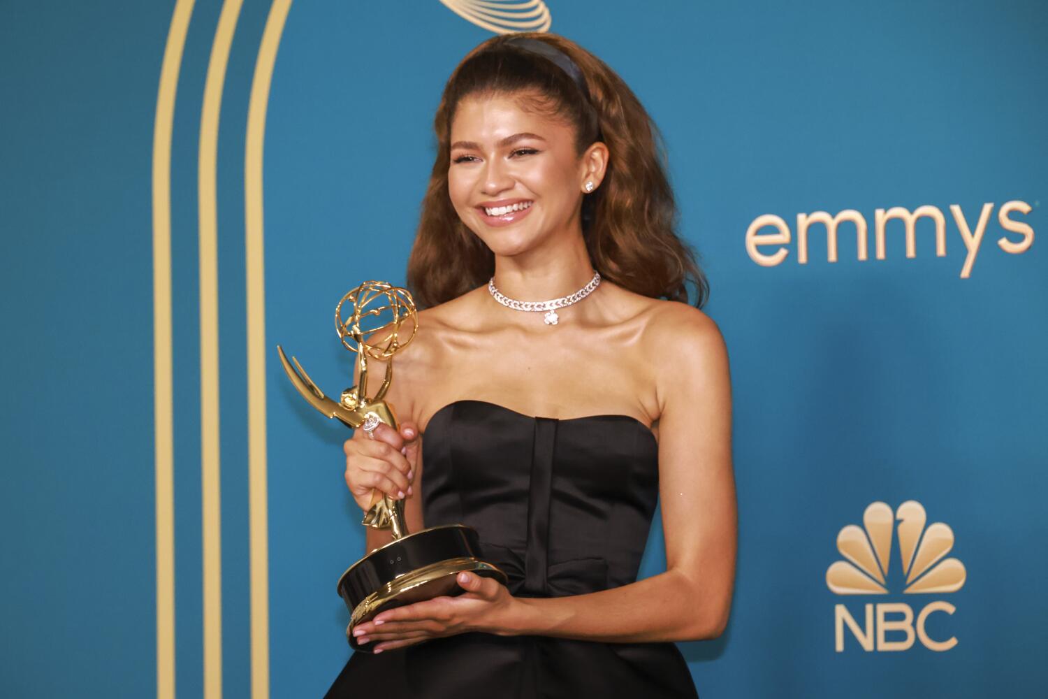 Source-feed image associated with Zendaya gets third Emmy nom for lead actress in 'Euphoria' amid a blockbuster year