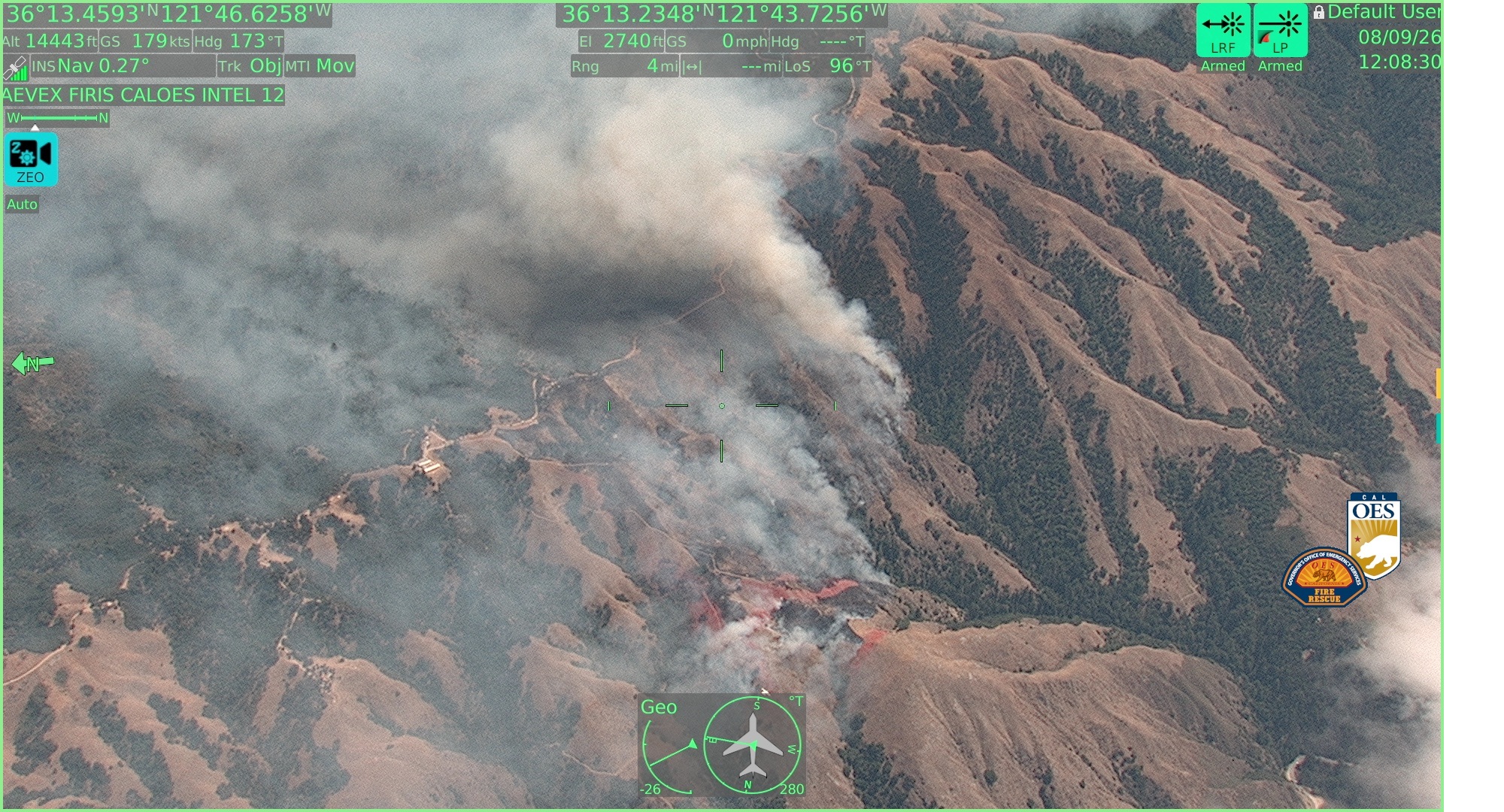 Source-feed image associated with Timber Fire in Big Sur Doubles Overnight, Forcing Evacuations of Popular Tourist Spots