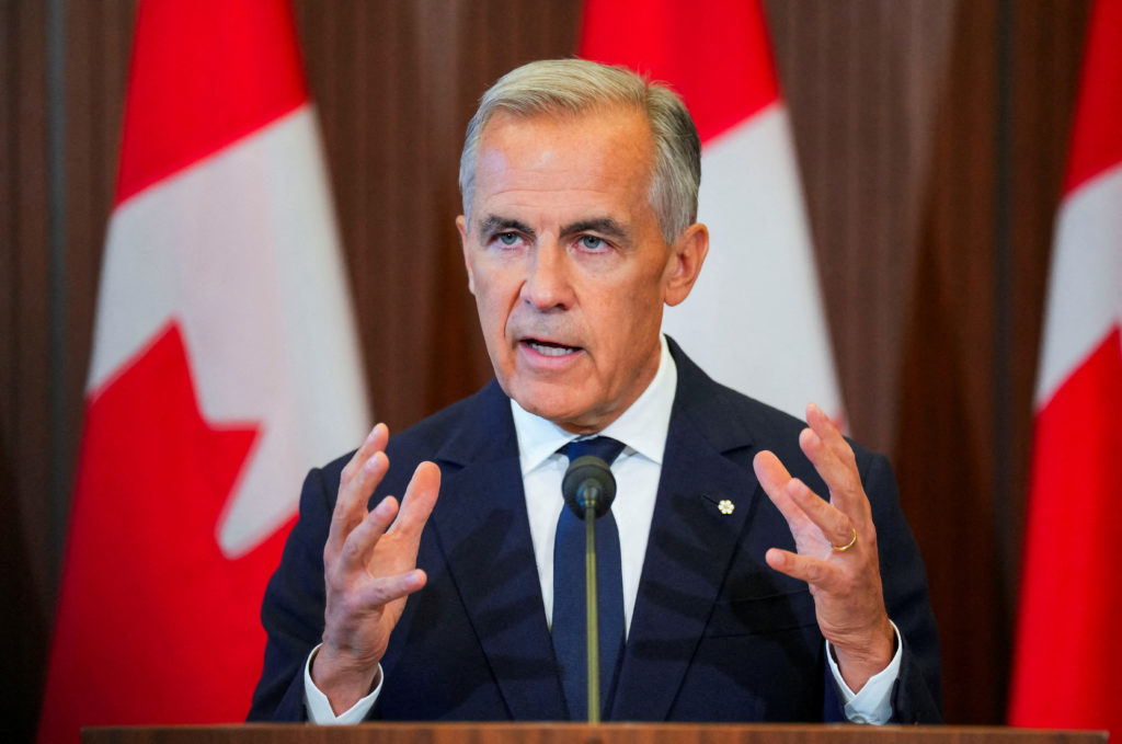 Source-feed image associated with U.S. and Canada fall deeper into a trade war with new tariffs as talks collapse and blame is spread