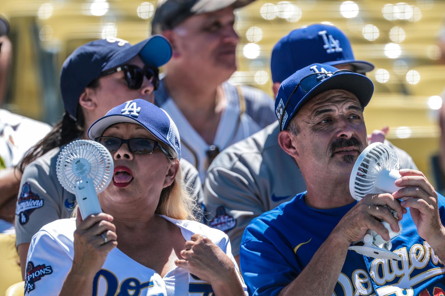 Source-feed image associated with Why this summer's L.A. heat waves feel so miserable: Hotter nights, broiling beaches