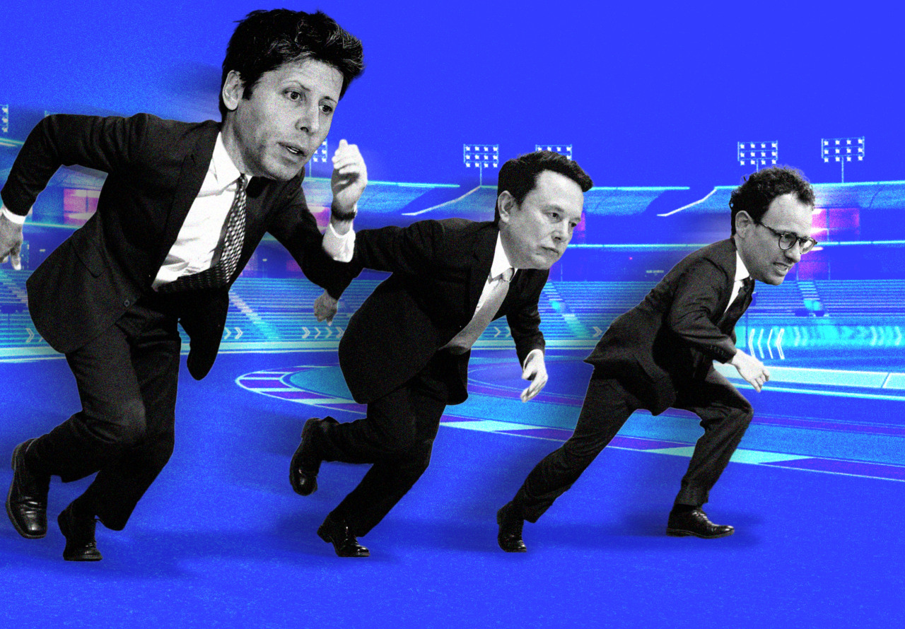 Image from linked report: AI leaders want to ‘pace the frontier’ as part of a safety slowdown. But how?